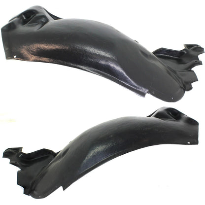 2pc Inner Fender Liner Compatible with Audi A8 Quattro 2004-2010 AU1249118 AU1248118 Front Passenger and Driver