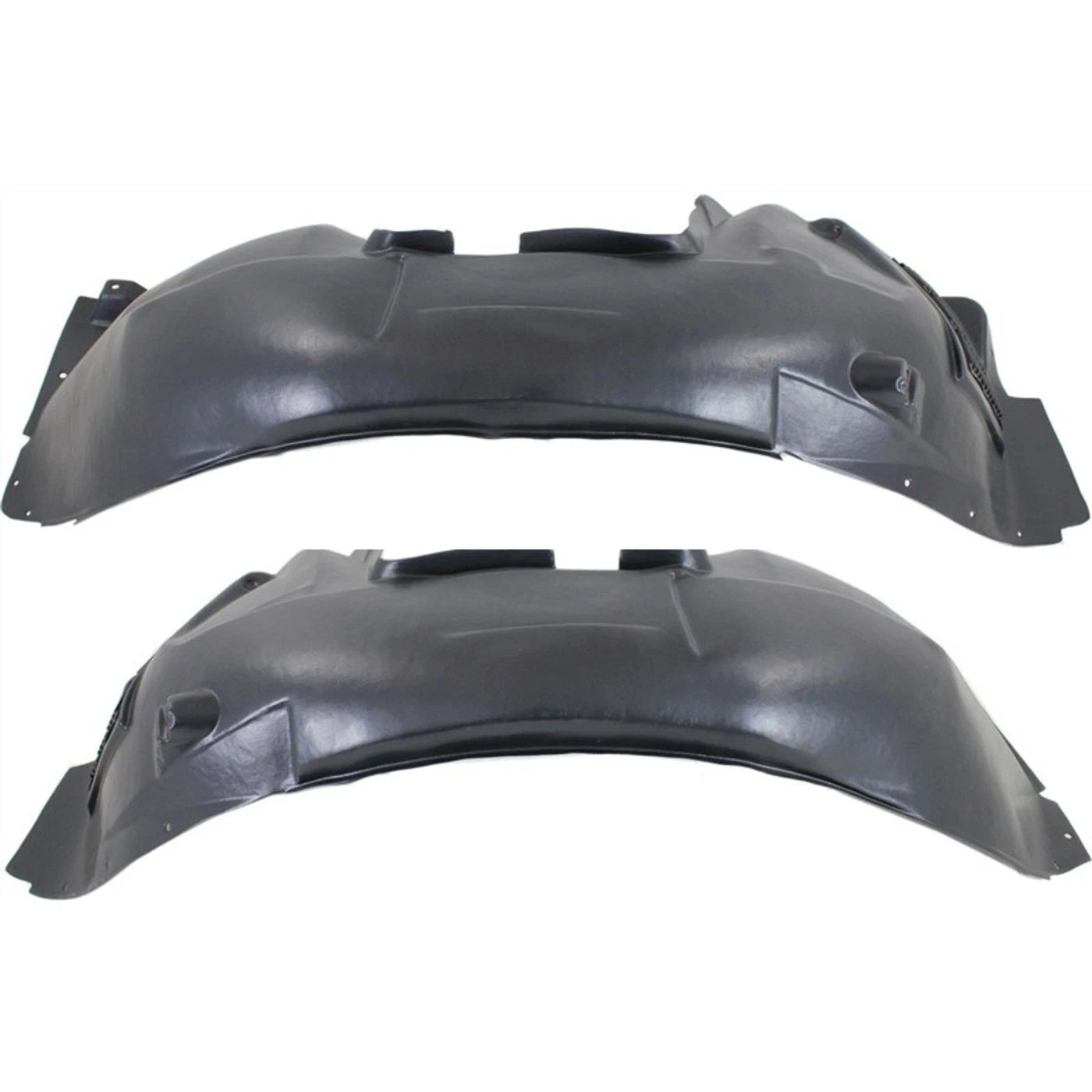 2pc Inner Fender Liner Compatible with Jaguar XF 2009-2011 JA1248105 JA1249105 Front Passenger and Driver