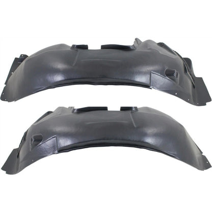 2pc Inner Fender Liner Compatible with Jaguar XF 2009-2011 JA1248105 JA1249105 Front Passenger and Driver