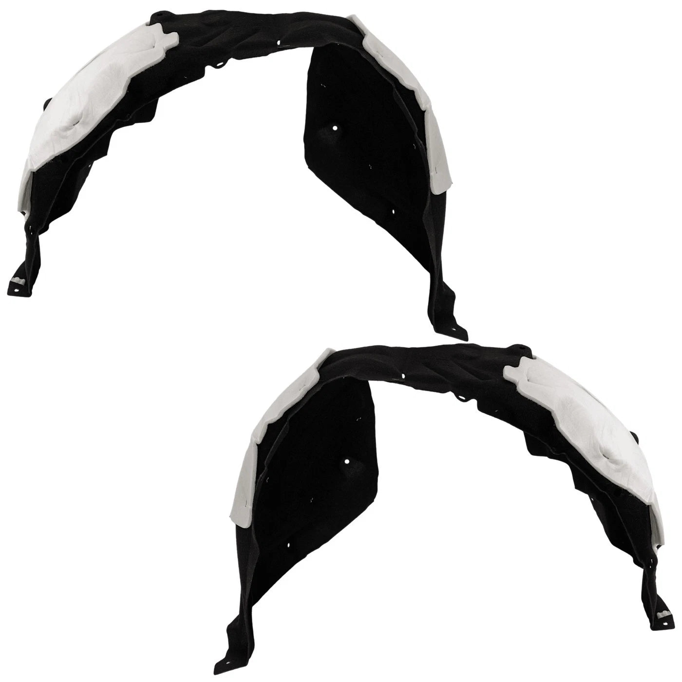 2pc Inner Fender Liner Compatible with Toyota Sienna 2023-2025 TO1248258 TO1249258 Front Passenger and Driver