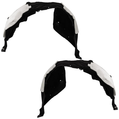 2pc Inner Fender Liner Compatible with Toyota Sienna 2023-2025 TO1248258 TO1249258 Front Passenger and Driver
