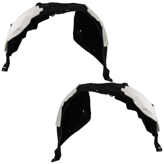 2pc Inner Fender Liner Compatible with Toyota Sienna 2023-2025 TO1248258 TO1249258 Front Passenger and Driver