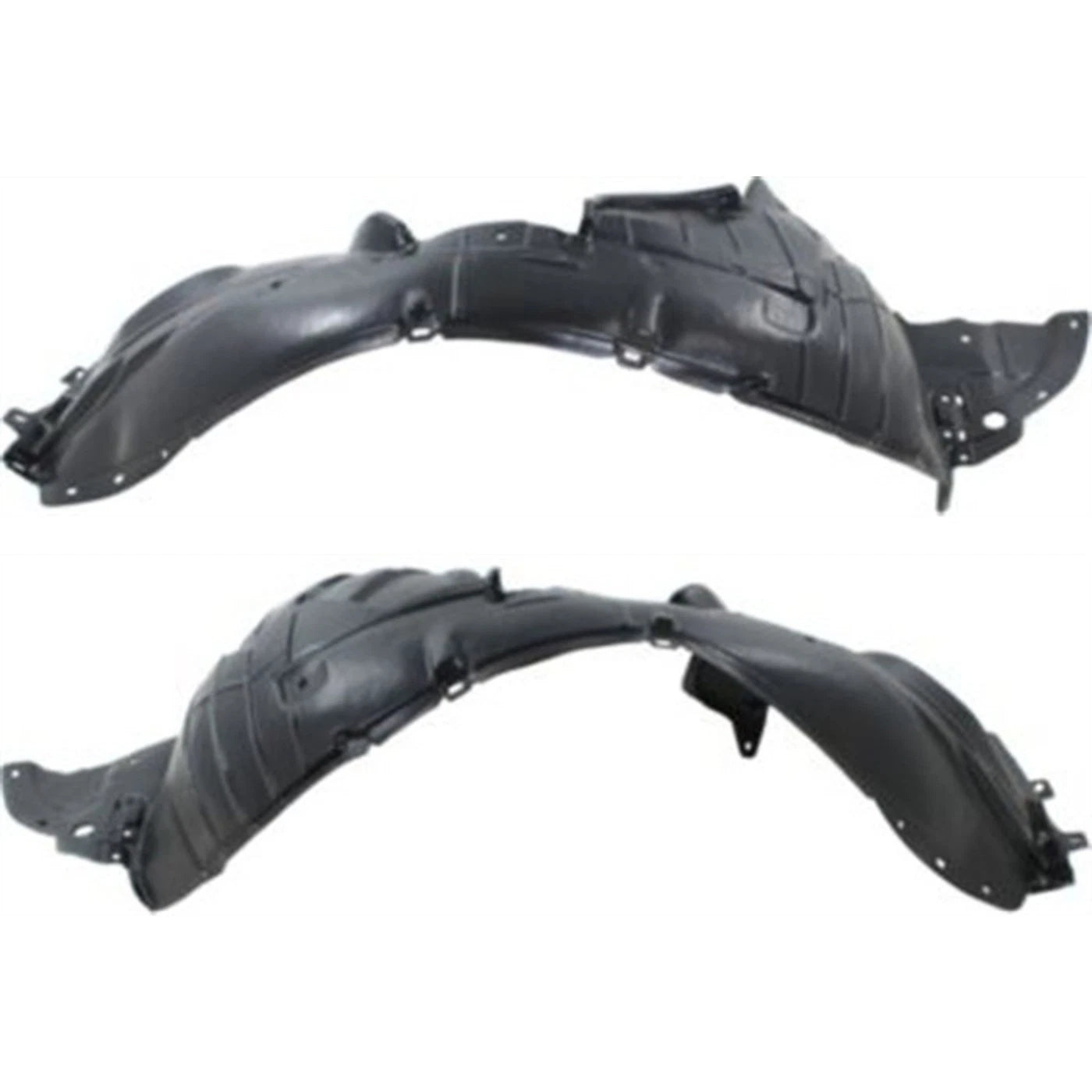 2pc Inner Fender Liner Compatible with Nissan Cube 2009-2014 NI1249125 NI1248125 Front Passenger and Driver