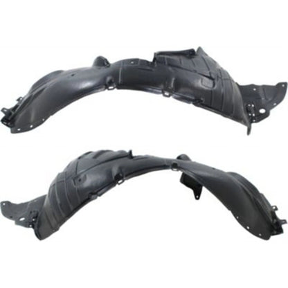 2pc Inner Fender Liner Compatible with Nissan Cube 2009-2014 NI1249125 NI1248125 Front Passenger and Driver