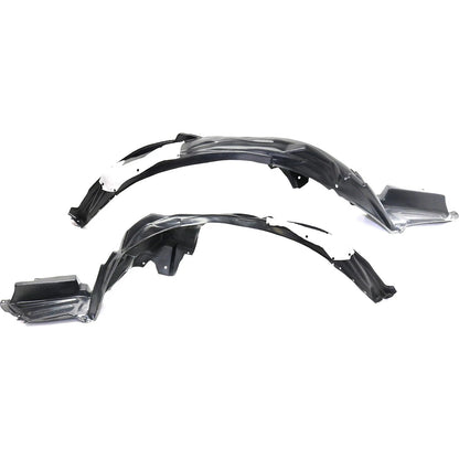 2pc Inner Fender Liner Compatible with Subaru Impreza 2015-2016 SU1249126 SU1248126 Front Passenger and Driver