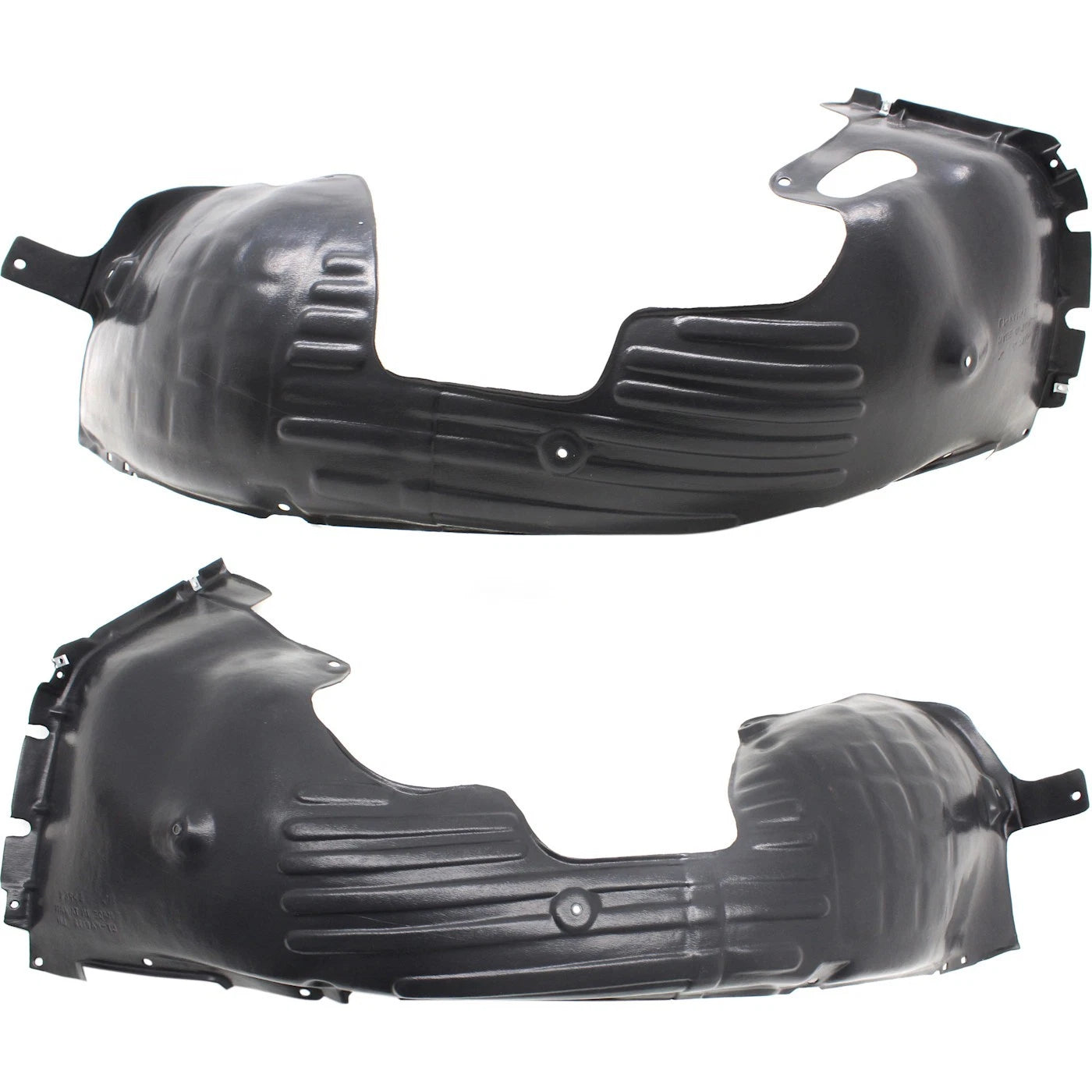 2pc Inner Fender Liner Compatible with Kia Optima 2016-2018 KI1249145 KI1248145 Front Passenger and Driver