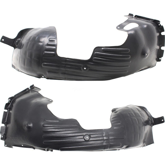 2pc Inner Fender Liner Compatible with Kia Optima 2016-2018 KI1249145 KI1248145 Front Passenger and Driver