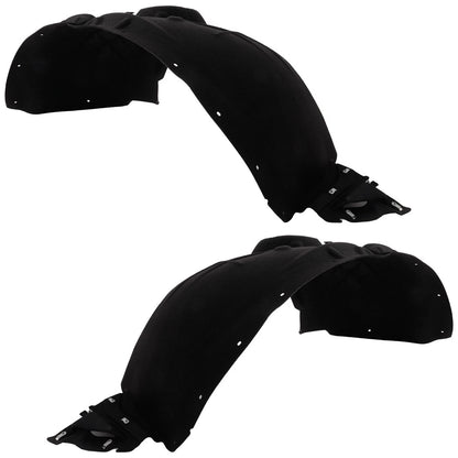 2pc Inner Fender Liner Compatible with Buick Envision 2021-2023 GM1249326 GM1248326 Front Passenger and Driver