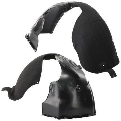 2pc Inner Fender Liner Compatible with Hyundai Sonata 2015-2017 HY1248168 HY1249168 Front Passenger and Driver