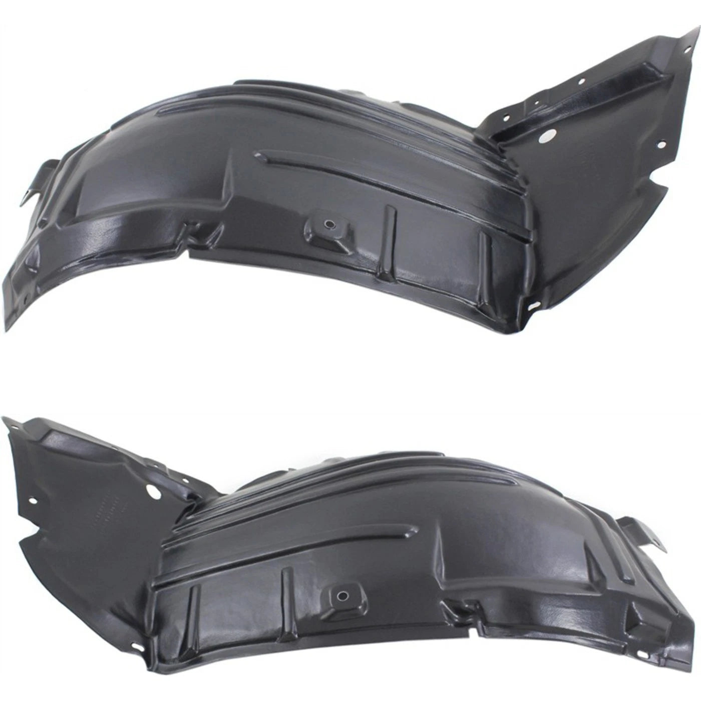 2pc Inner Fender Liner Compatible with Infiniti M35 2008-2010 IN1248122 IN1249122 Front Passenger and Driver