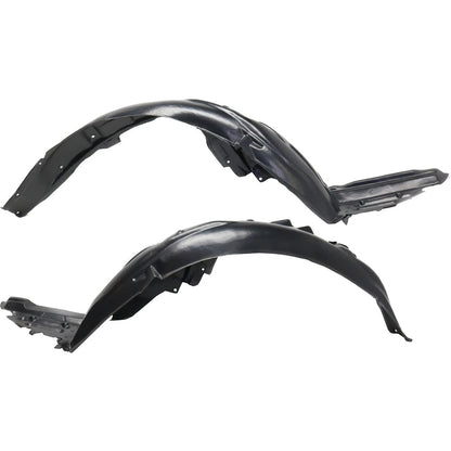 2pc Inner Fender Liner Compatible with Subaru Outback 2015-2017 SU1249125 SU1248125 SU1248130 Front Passenger and Driver