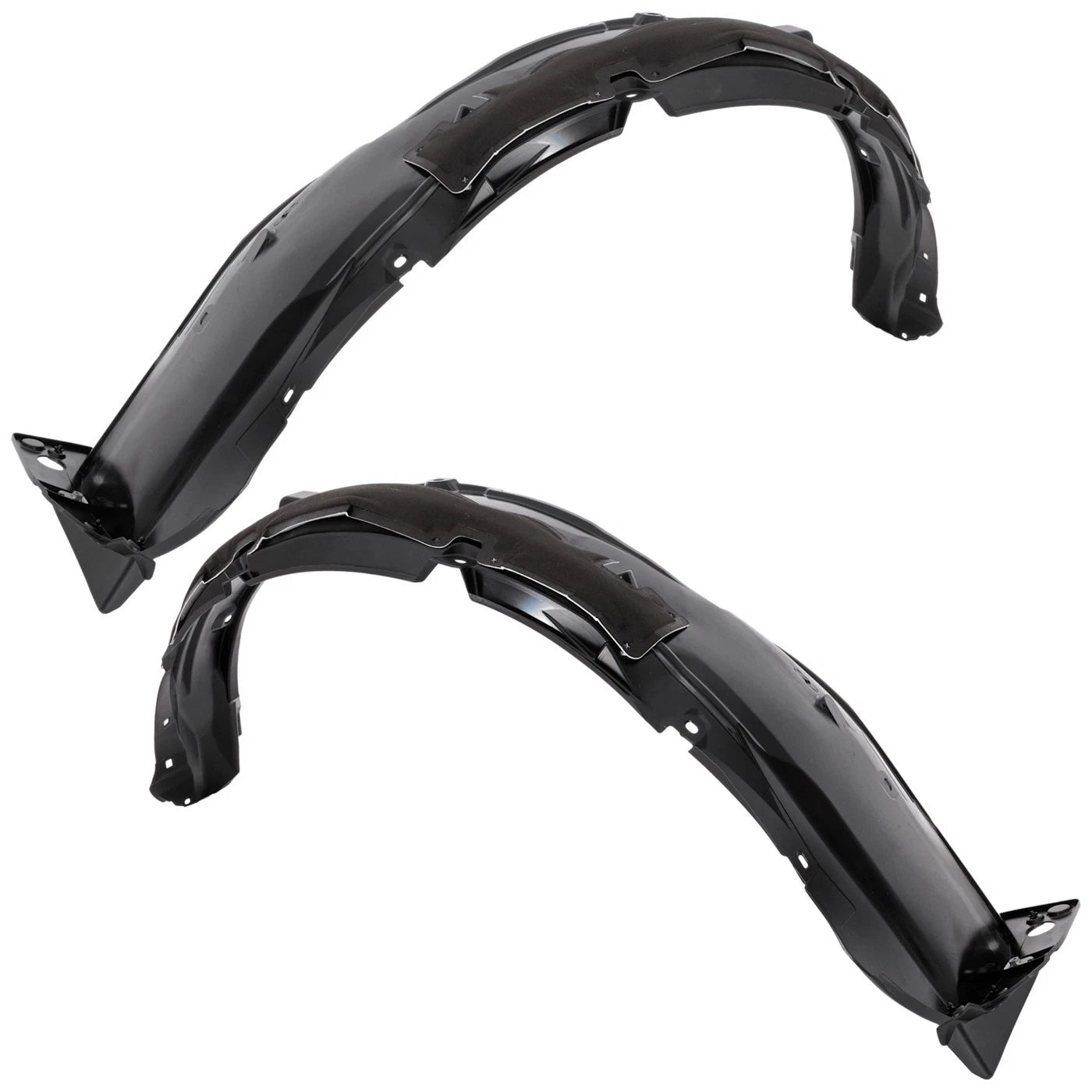 2pc Inner Fender Liner Compatible with Honda CR-V 2012-2016 HO1248155 HO1249155 Front Passenger and Driver