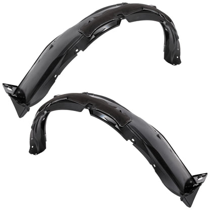 2pc Inner Fender Liner Compatible with Honda CR-V 2012-2016 HO1248155 HO1249155 Front Passenger and Driver