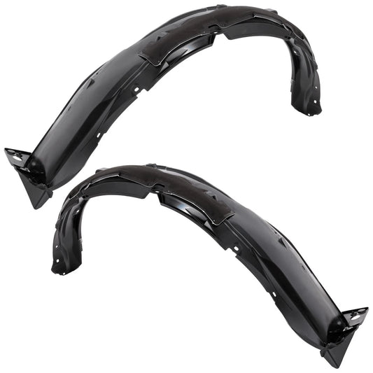2pc Inner Fender Liner Compatible with Honda CR-V 2012-2016 HO1248155 HO1249155 Front Passenger and Driver