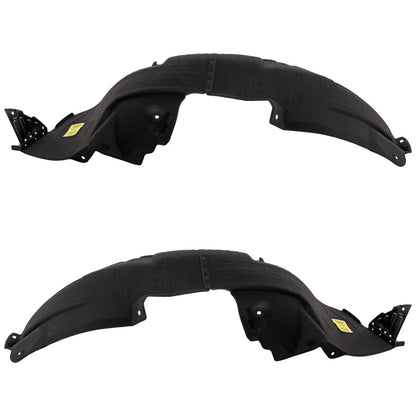 2pc Inner Fender Liner Compatible with Kia Soul 2012-2013 KI1249127 KI1248127 Front Passenger and Driver
