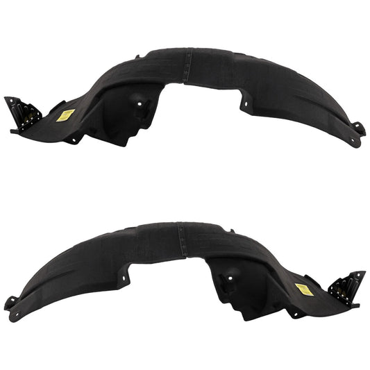 2pc Inner Fender Liner Compatible with Kia Soul 2012-2013 KI1249127 KI1248127 Front Passenger and Driver