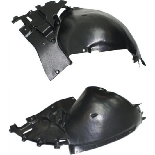 2pc Inner Fender Liner Compatible with Chevrolet Volt 2011-2015 GM1249248 GM1248248 Front Passenger and Driver