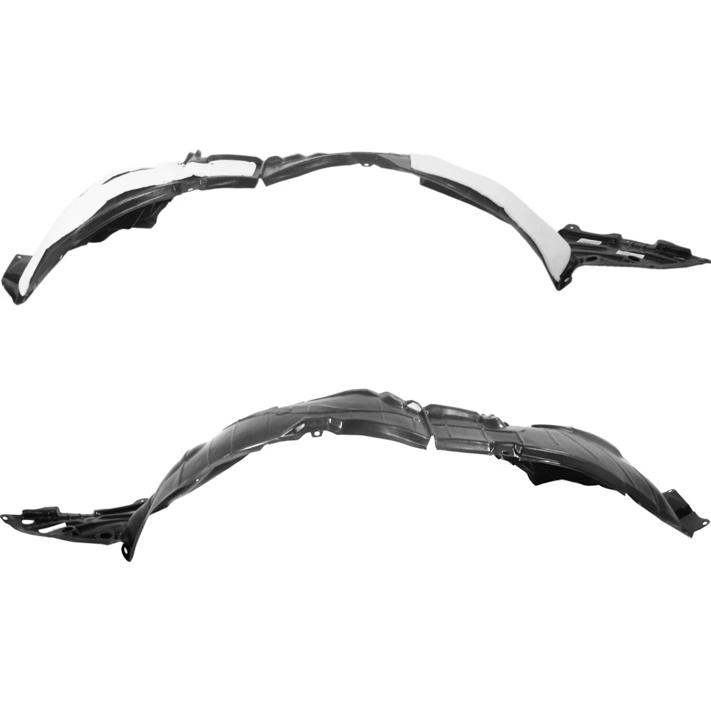 2pc Inner Fender Liner Compatible with Nissan Murano 2015-2024 NI1249155 NI1248155 Front Passenger and Driver