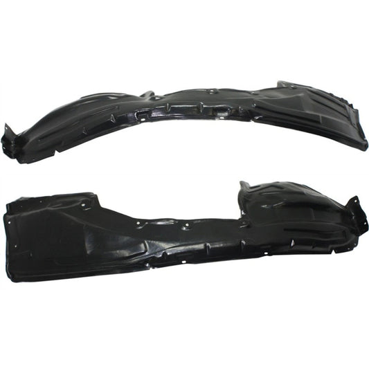 2pc Inner Fender Liner Compatible with Nissan Murano 2011-2014 NI1249126 NI1248126 Front Passenger and Driver
