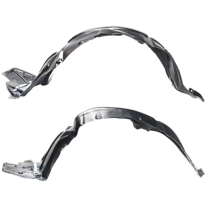 2pc Inner Fender Liner Compatible with Scion tC 2014-2016 SC1248111 SC1249111 Front Passenger and Driver