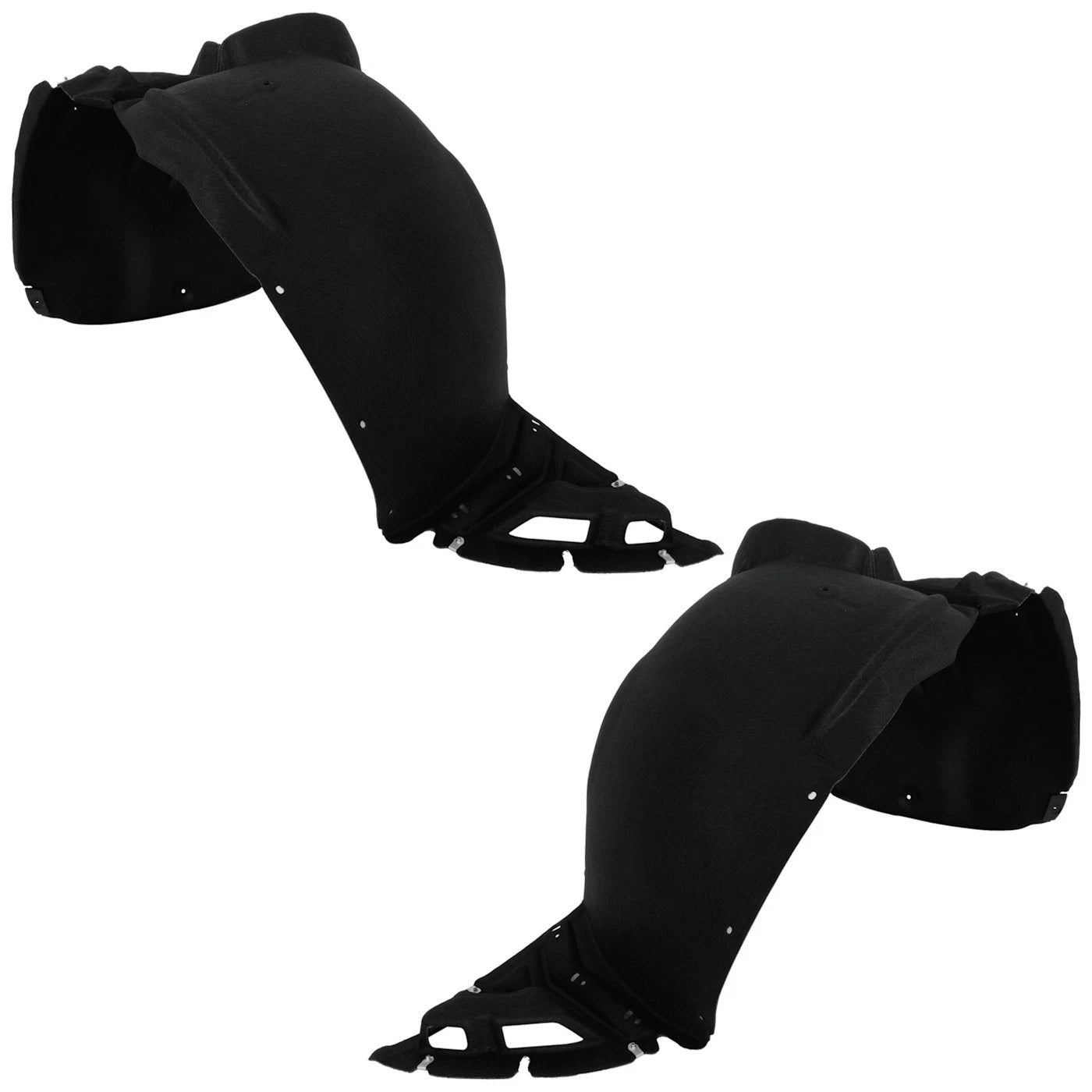 2pc Inner Fender Liner Compatible with Chevrolet Malibu 2019-2025 GM1249301 GM1248301 Front Passenger and Driver