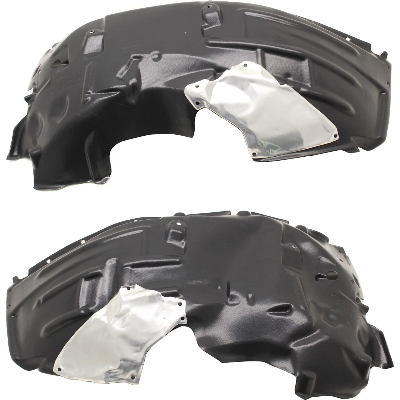 2pc Inner Fender Liner Compatible with Jeep Wrangler 2018-2025 CH1248198 CH1249198 Front Passenger and Driver
