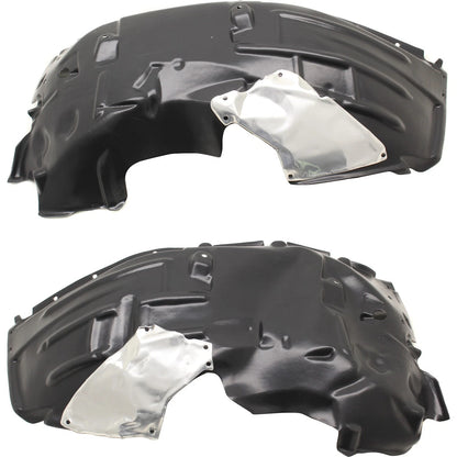 2pc Inner Fender Liner Compatible with Jeep Wrangler 2018-2025 CH1248198 CH1249198 Front Passenger and Driver