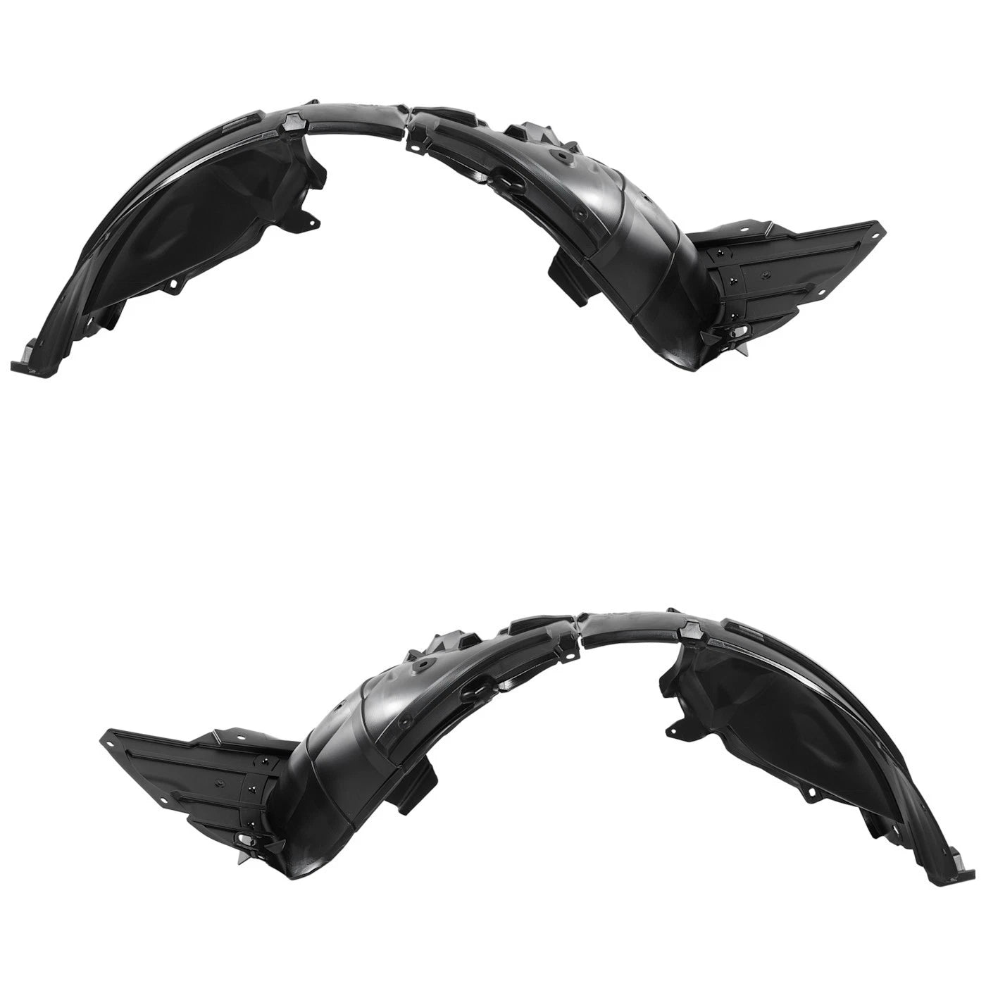 2pc Inner Fender Liner Compatible with Nissan Sentra 2013-2019 NI1248133 NI1249133 Front Passenger and Driver