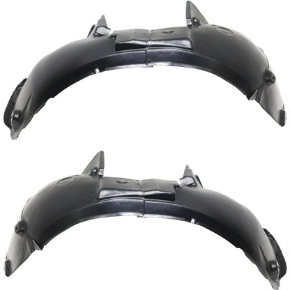 2pc Inner Fender Liner Compatible with Audi A4 2013-2016 AU1248128 AU1249128 Front Passenger and Driver