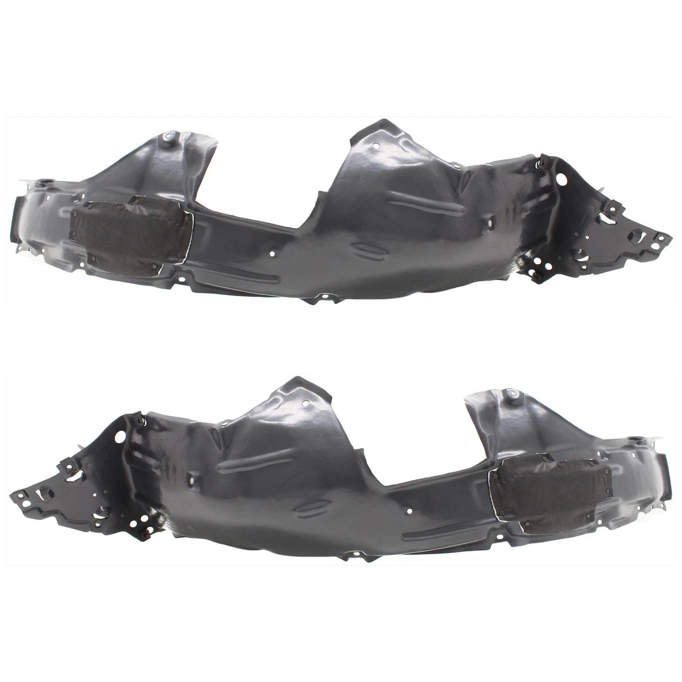 2pc Inner Fender Liner Compatible with Honda HR-V 2016-2018 HO1248171 HO1249171 Front Passenger and Driver