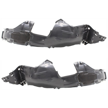2pc Inner Fender Liner Compatible with Honda HR-V 2016-2018 HO1248171 HO1249171 Front Passenger and Driver