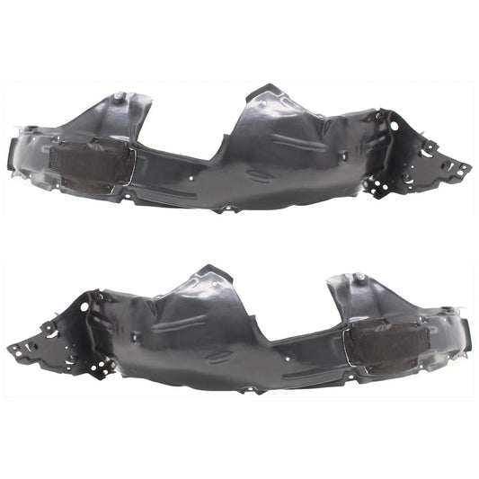 2pc Inner Fender Liner Compatible with Honda HR-V 2016-2018 HO1248171 HO1249171 Front Passenger and Driver