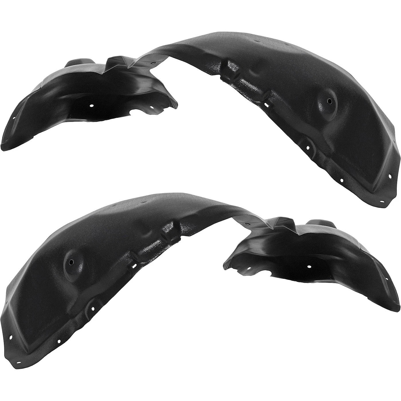 2pc Inner Fender Liner Compatible with Chrysler Pacifica 2017-2024 CH1249202 CH1248202 Front Passenger and Driver