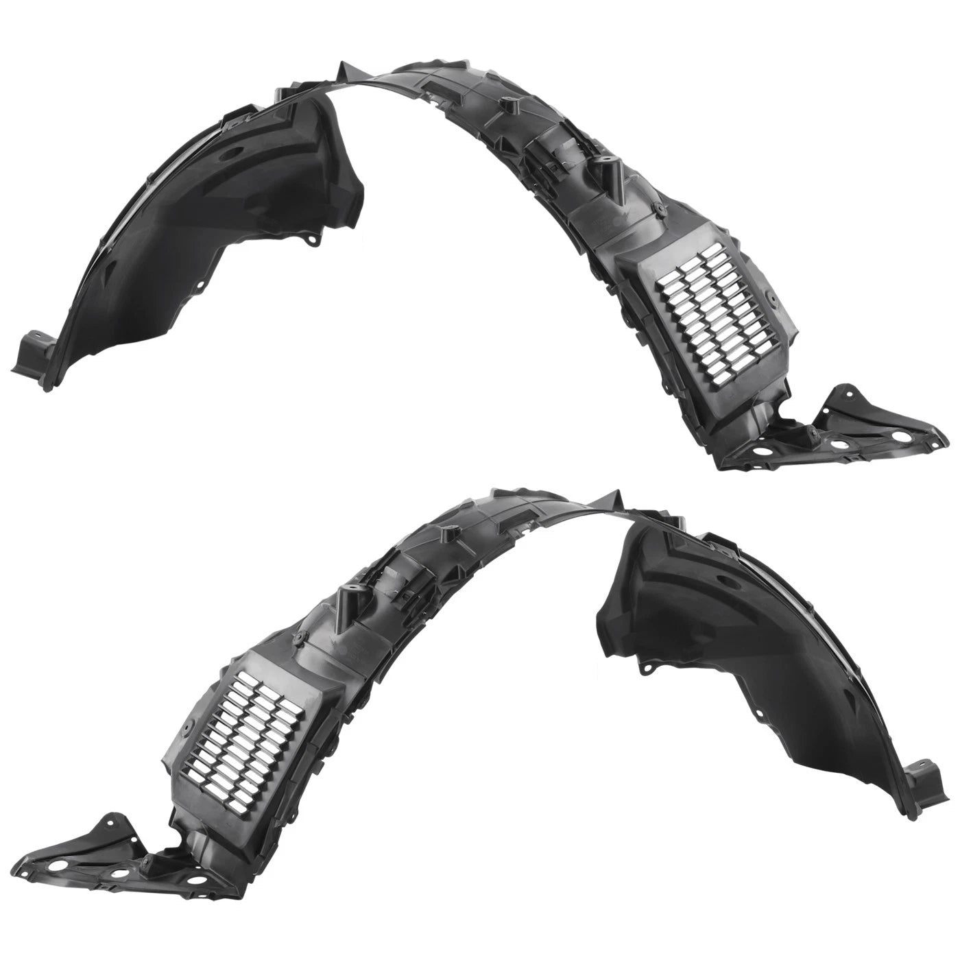 2pc Inner Fender Liner Compatible with Nissan Pathfinder 2015-2020 NI1248161 NI1249161 Front Passenger and Driver