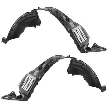 2pc Inner Fender Liner Compatible with Nissan Pathfinder 2015-2020 NI1248161 NI1249161 Front Passenger and Driver