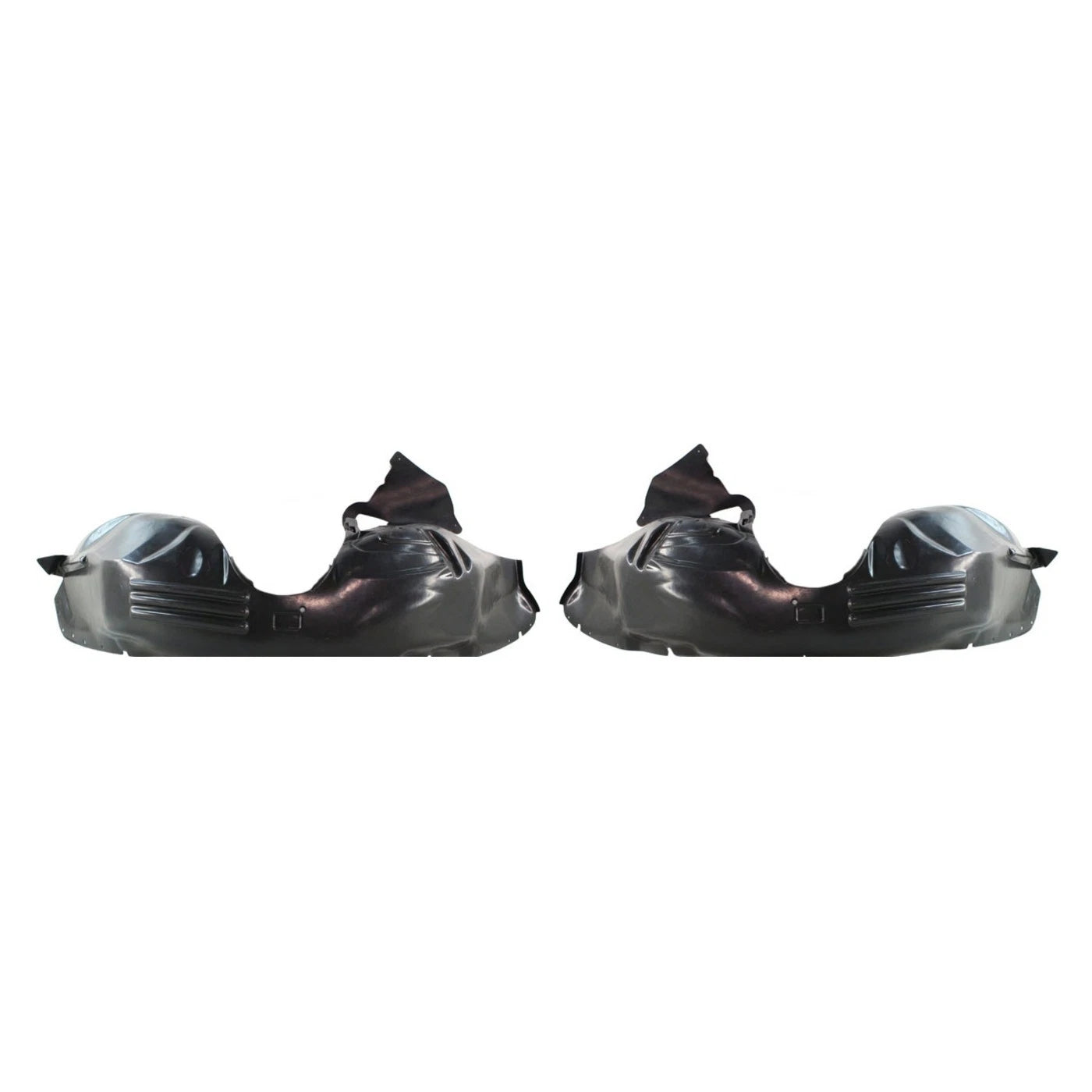 2pc Inner Fender Liner Compatible with Lincoln MKS 2009-2012 FO1249140 FO1248140 Front Passenger and Driver