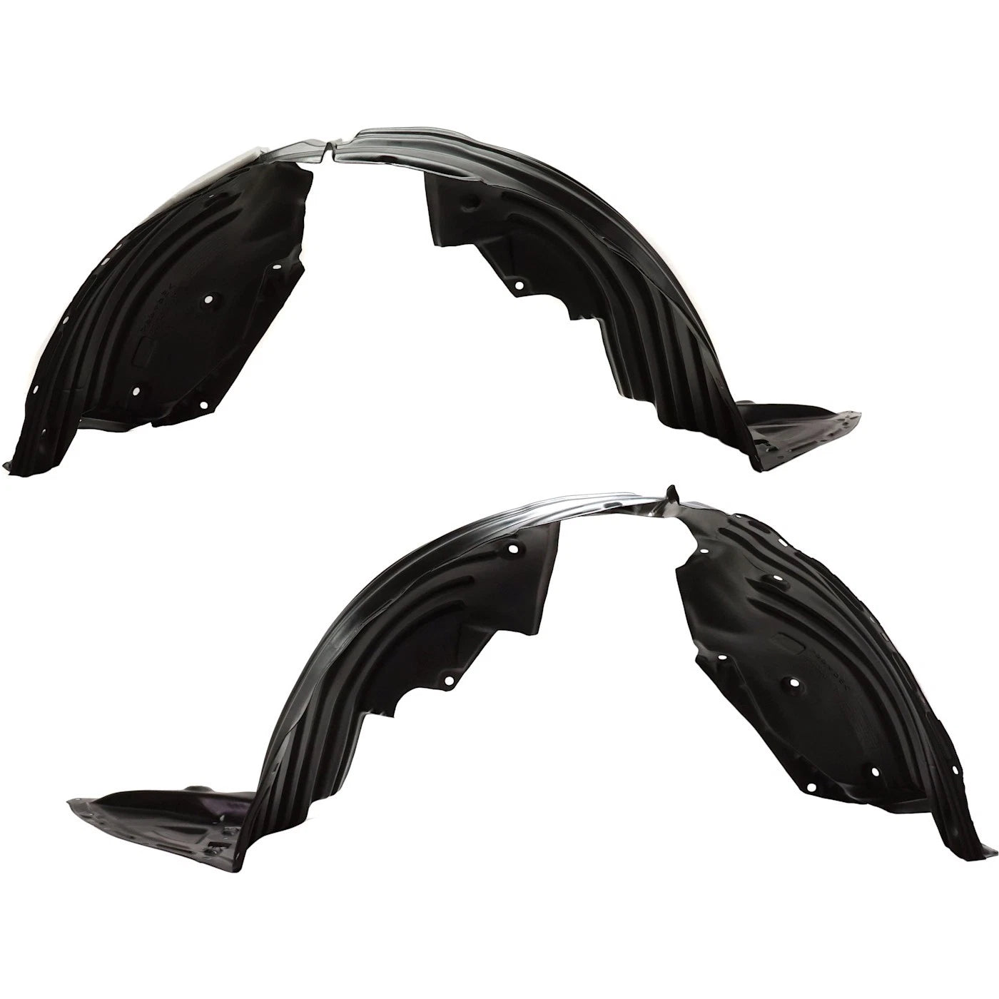 2pc Inner Fender Liner Compatible with Mazda CX-9 2016-2023 MA1249150 MA1248150 Front Passenger and Driver
