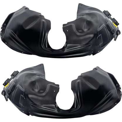 2pc Inner Fender Liner Compatible with Jeep Cherokee 2014-2018 CH1248163 CH1249163 Front Passenger and Driver