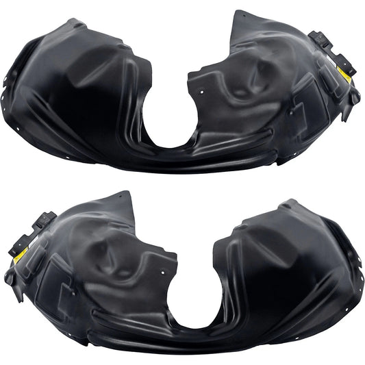 2pc Inner Fender Liner Compatible with Jeep Cherokee 2014-2018 CH1248163 CH1249163 Front Passenger and Driver