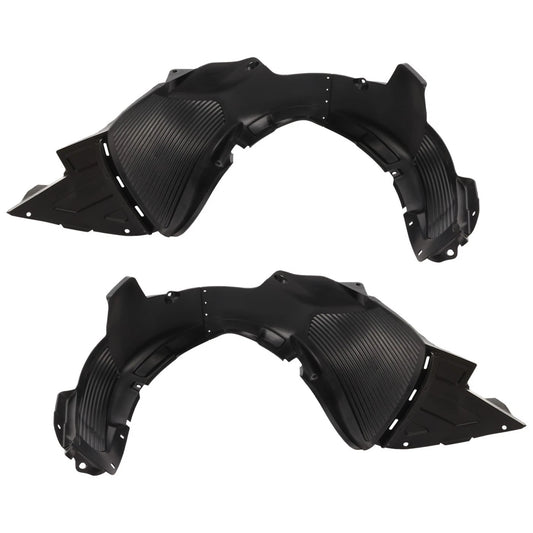 2pc Inner Fender Liner Compatible with Kia Forte 2014-2016 KI1249122 KI1248122 Front Passenger and Driver