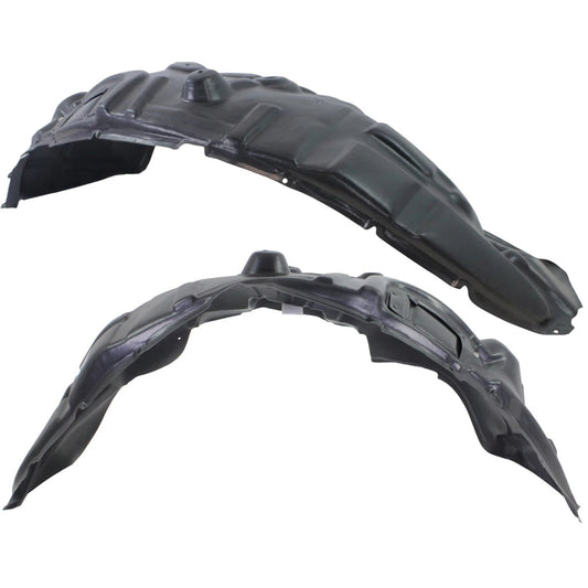 2pc Inner Fender Liner Compatible with Ram 1500 2011-2012 CH1249152 CH1248152 Front Passenger and Driver