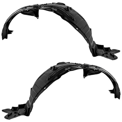 2pc Inner Fender Liner Compatible with Nissan Rogue 2014-2018 NI1248135 NI1249135 Front Passenger and Driver