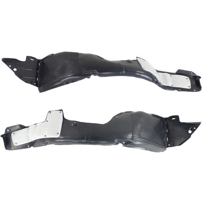 2pc Inner Fender Liner Compatible with Hyundai Elantra Coupe 2013-2014 HY1249132 HY1248132 Front Passenger and Driver