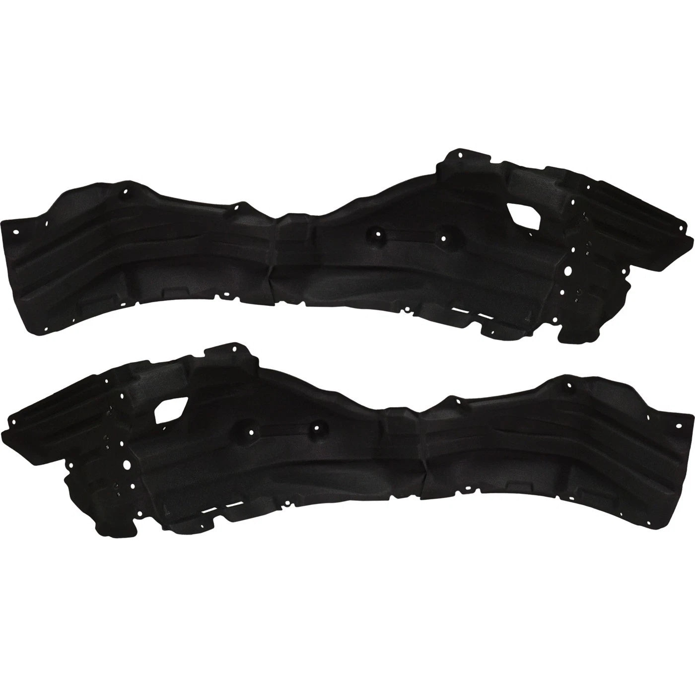 2pc Inner Fender Liner Compatible with Lexus IS300 2017-2020 LX1249142 LX1248142 Front Passenger and Driver