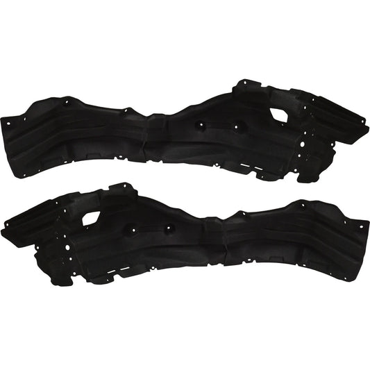 2pc Inner Fender Liner Compatible with Lexus IS300 2017-2020 LX1249142 LX1248142 Front Passenger and Driver