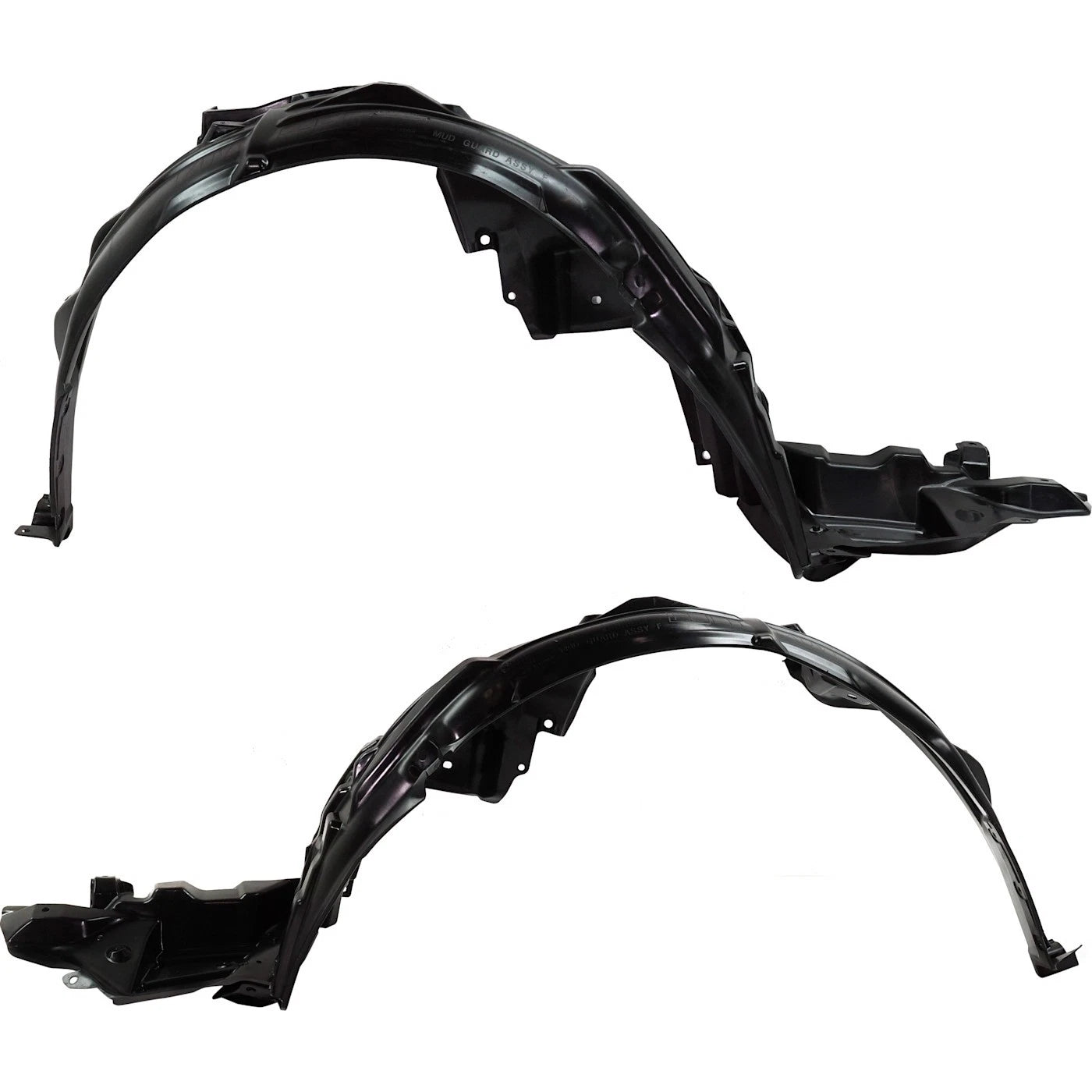 2pc Inner Fender Liner Compatible with Subaru Crosstrek 2018-2023 SU1248131 SU1249131 Front Passenger and Driver
