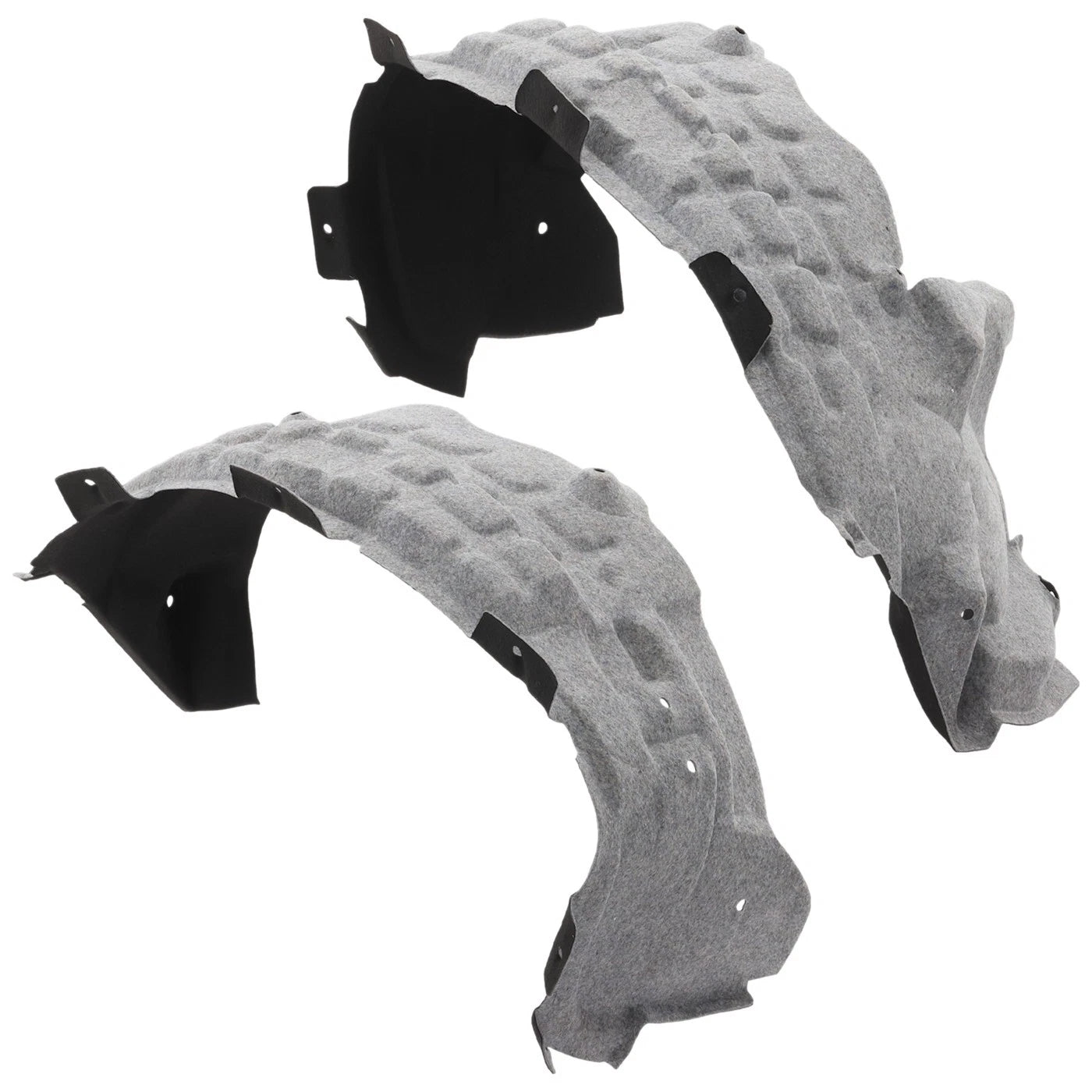 2pc Inner Fender Liner Compatible with Ford Ranger 2019-2023 FO1249196 FO1248196 Front Passenger and Driver