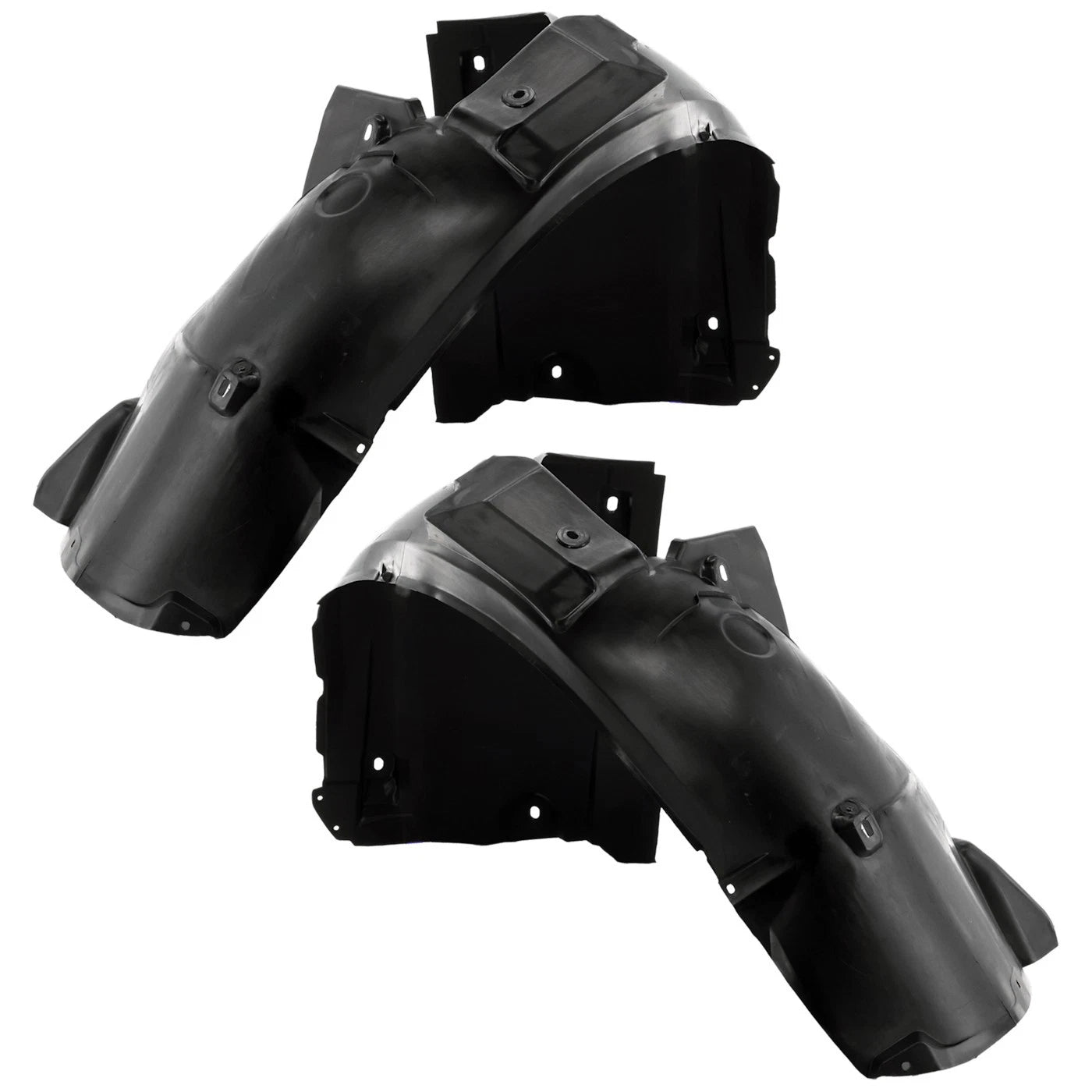 2pc Inner Fender Liner Compatible with Audi A4 Quattro 2013-2016 AU1248136 AU1249136 Front Passenger and Driver