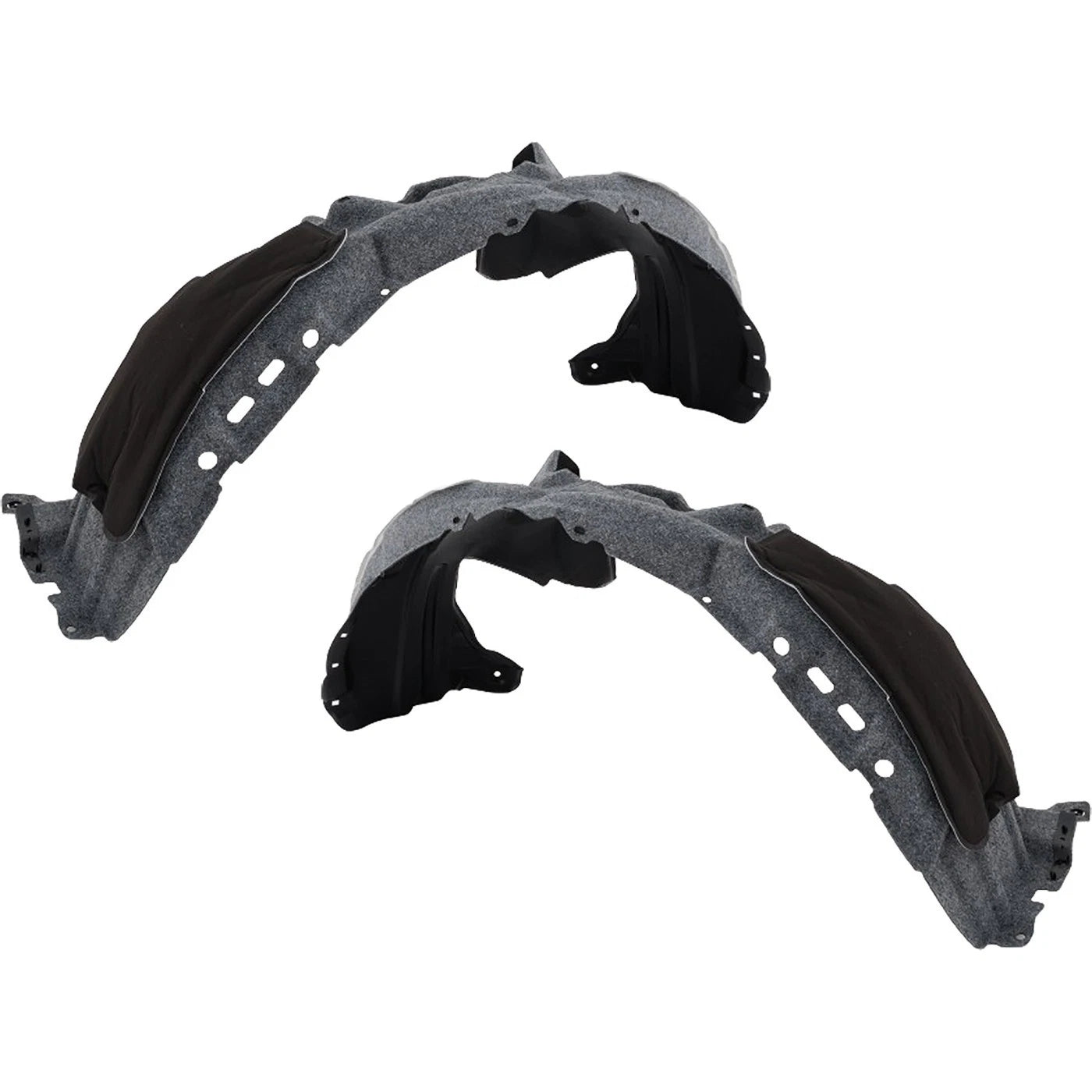 2pc Inner Fender Liner Compatible with Toyota Venza 2021-2024 TO1248250 TO1249250 Front Passenger and Driver