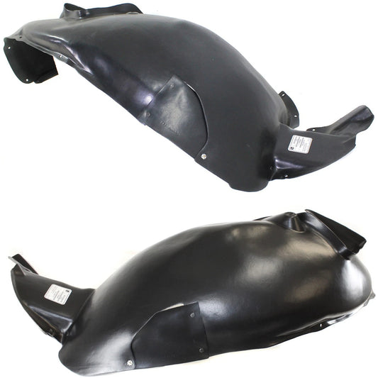 2pc Inner Fender Liner Compatible with Volkswagen Tiguan 2009-2017 VW1249114 VW1248114 Front Passenger and Driver